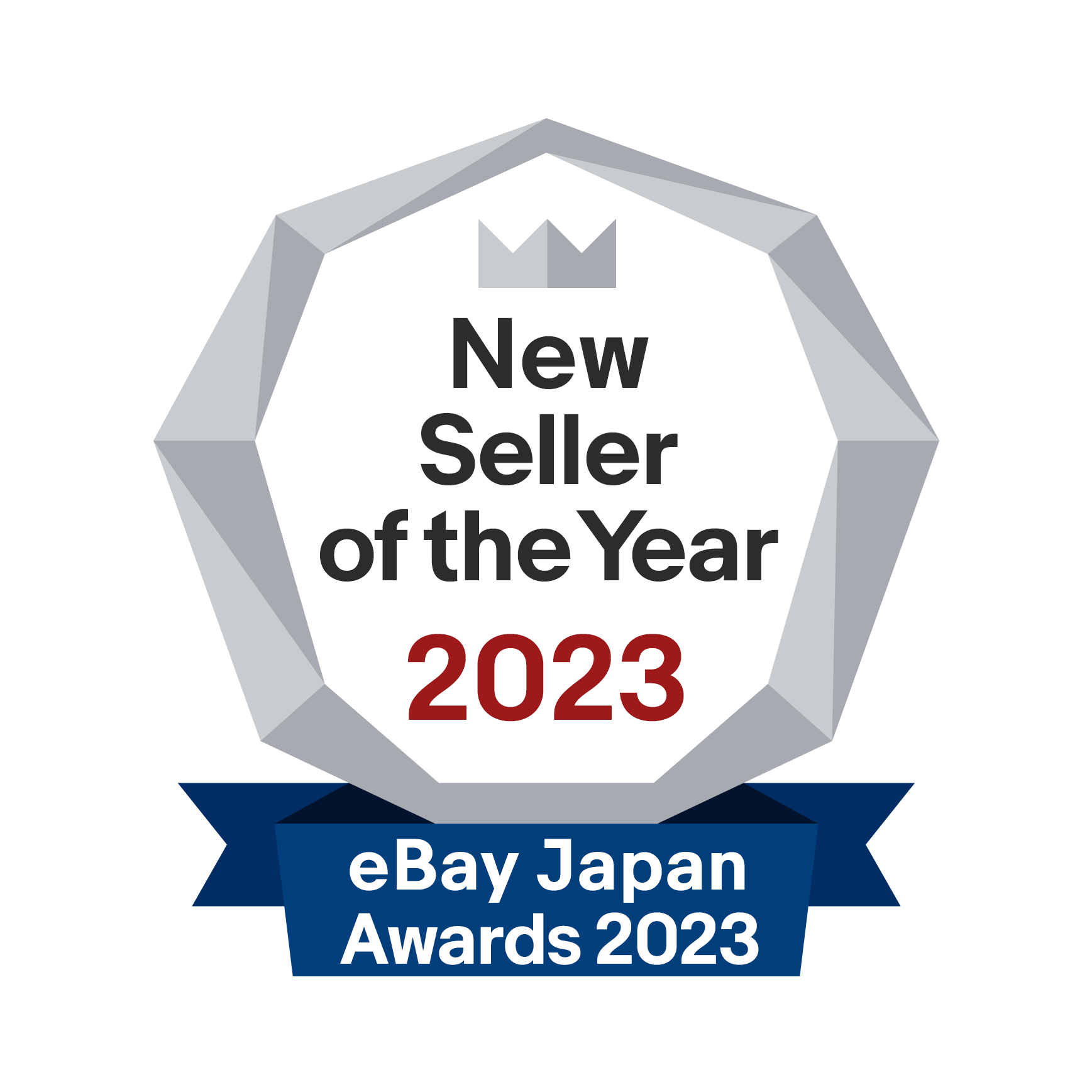 エンブレム：New Seller of the Year 2023